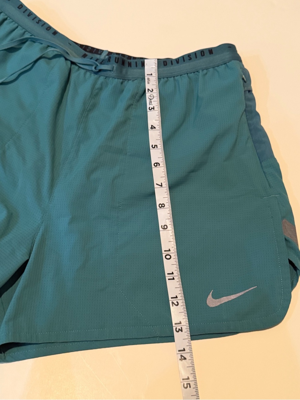 Nike Dri-FIT 4” Running Shorts Men’s Medium Green Athletic Gym Lightweight Lined - Picture 13 of 13